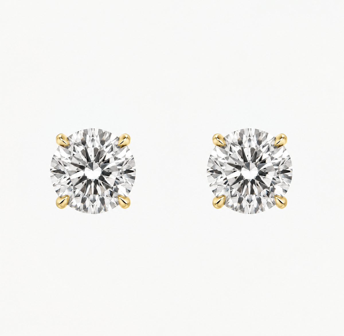 ICED STUD EARRINGS - S925