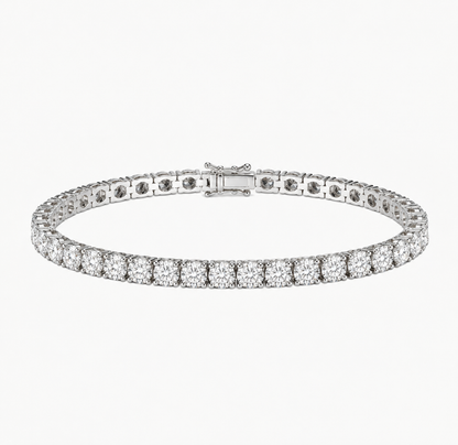 Silver Tennis Bracelet, 3MM - S925